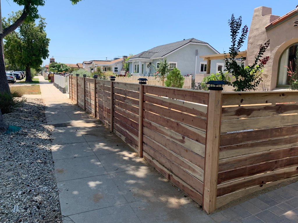 Redwood Fence