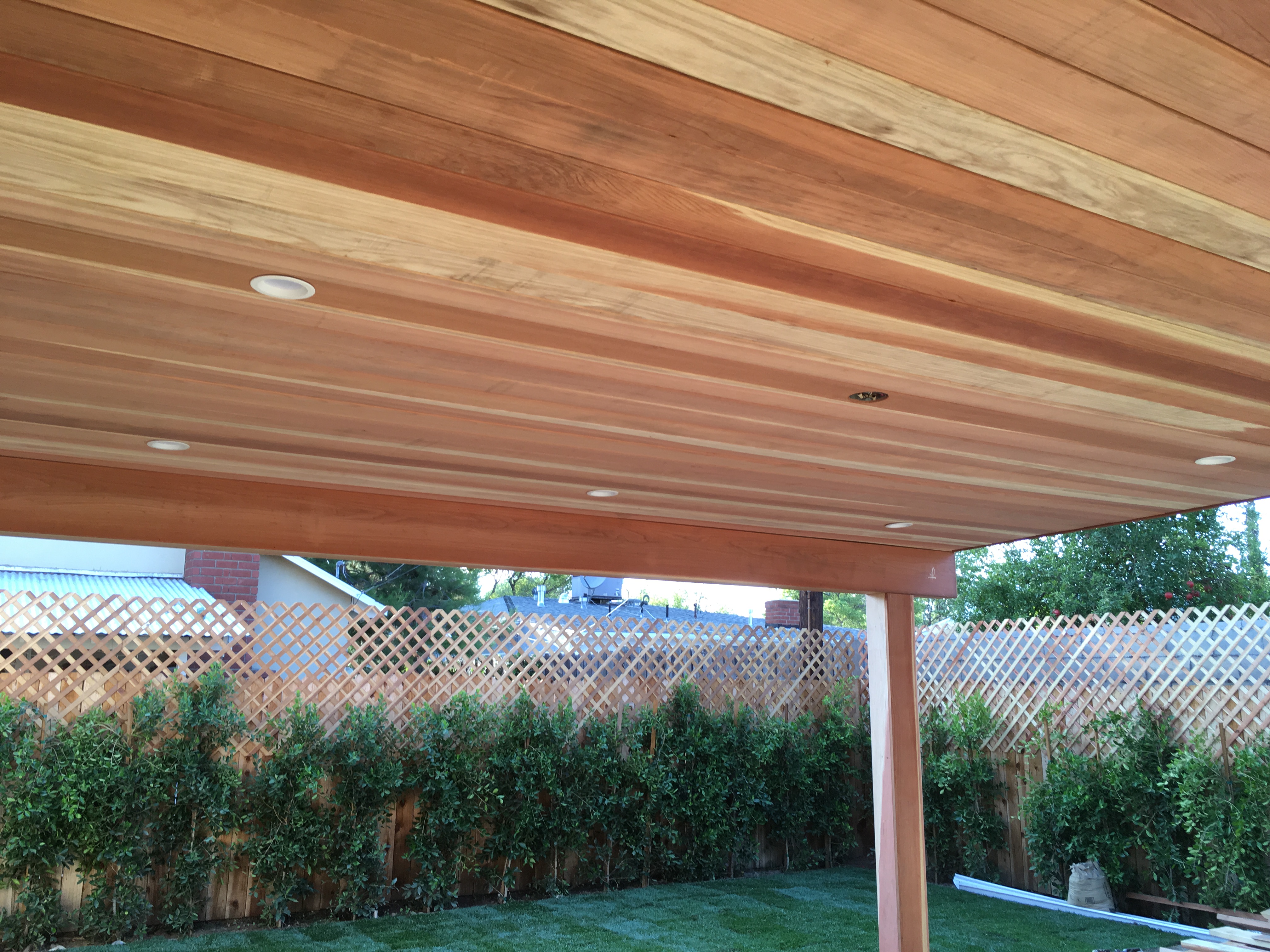 Redwood Patio Cover