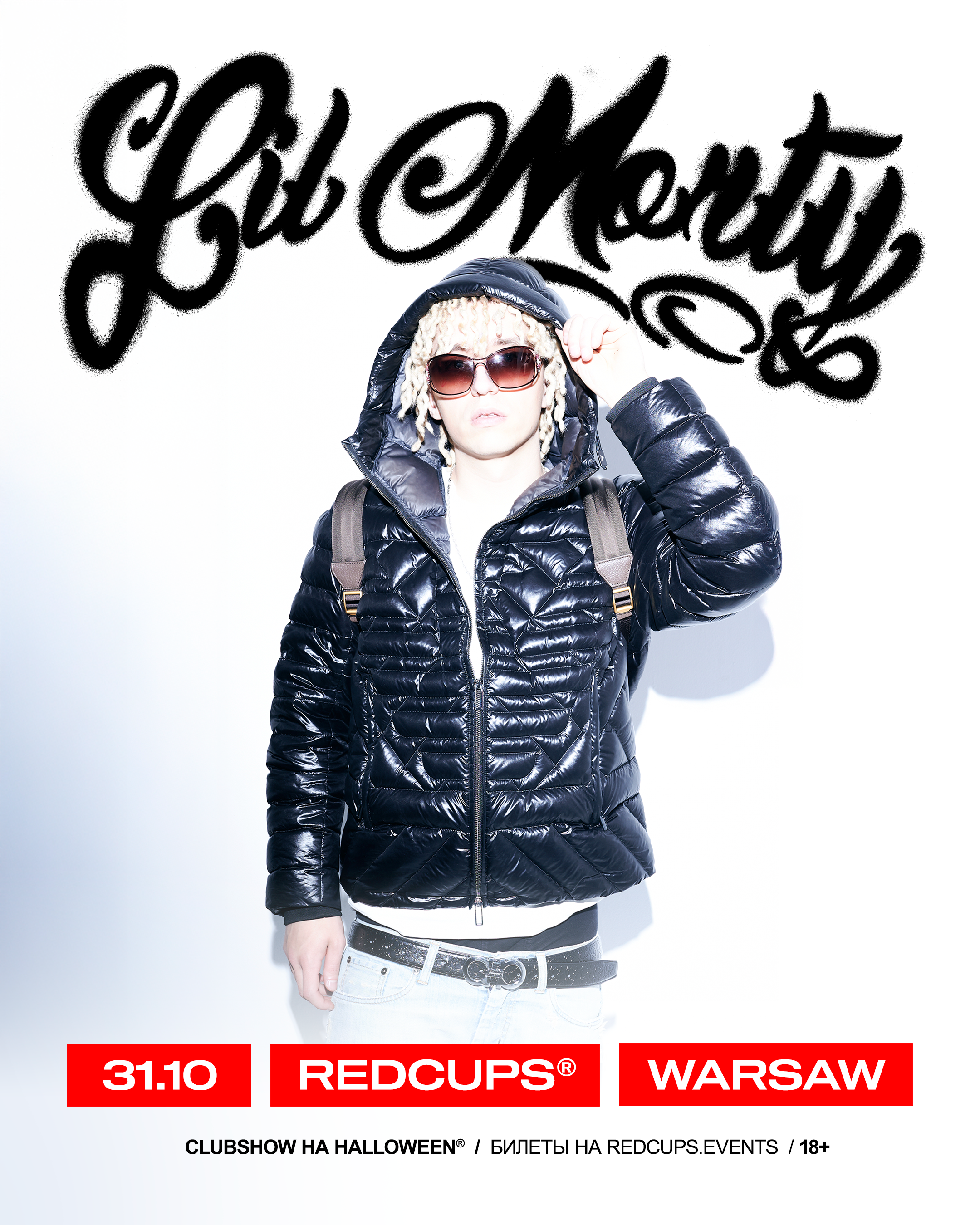 LIL MORTY · 31.10 · REDCUPS® · WARSAW