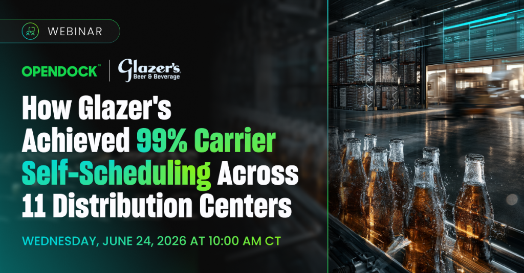 How Glazer's Beer & Beverage Achieved 99% Carrier Self-Scheduling Across 11 Distribution Centers