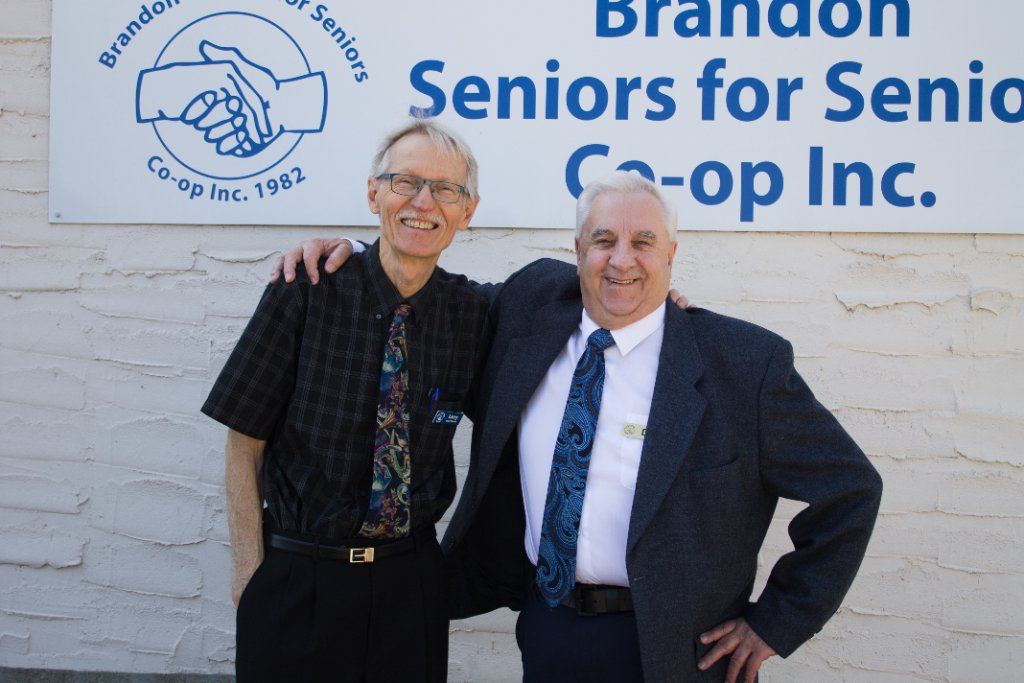 Brandon Seniors for Seniors volunteers