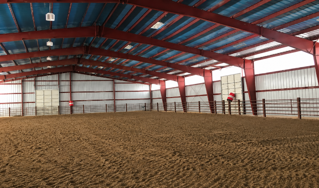 Indoor Riding Arena — Steel Building in Northern Nevada by Hoyle Construction