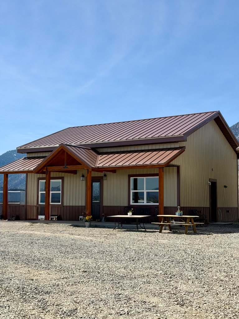 Custom Barndominium with Porch — Barndominium in Northern Nevada by Hoyle Construction