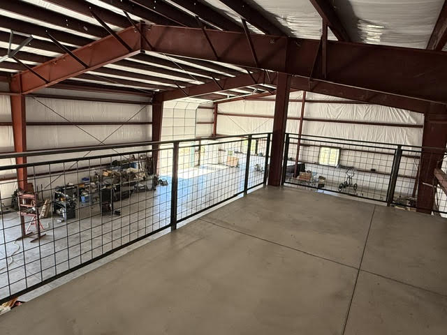 Mezzanine Office Level — Steel Building in Northern Nevada by Hoyle Construction