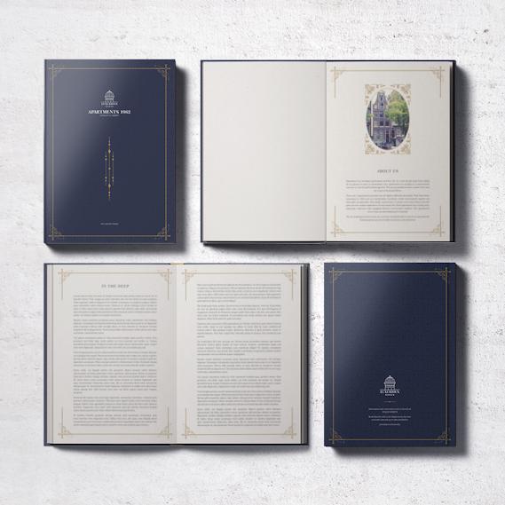 Premium book design reference
