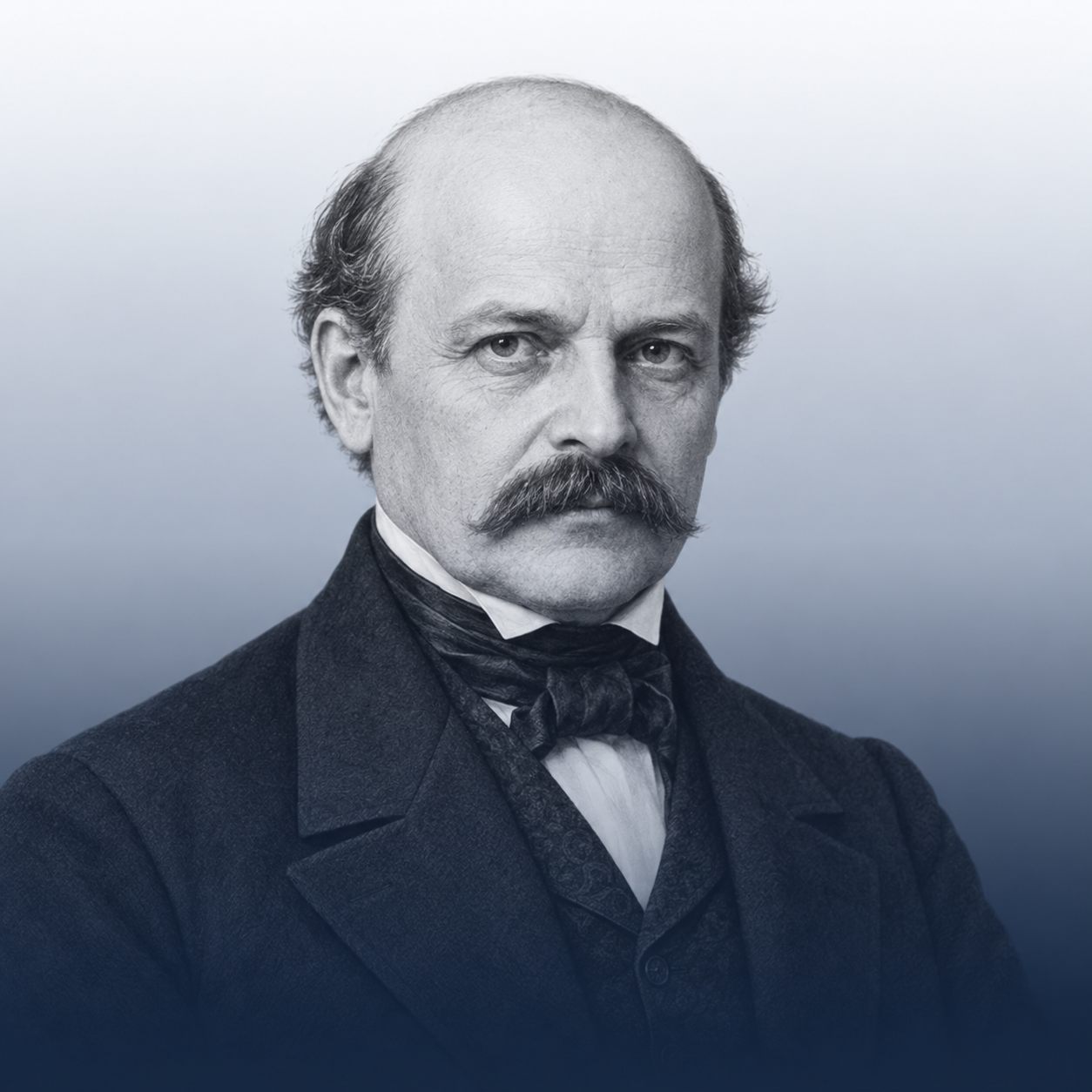 Portrait of Ignaz Semmelweis
