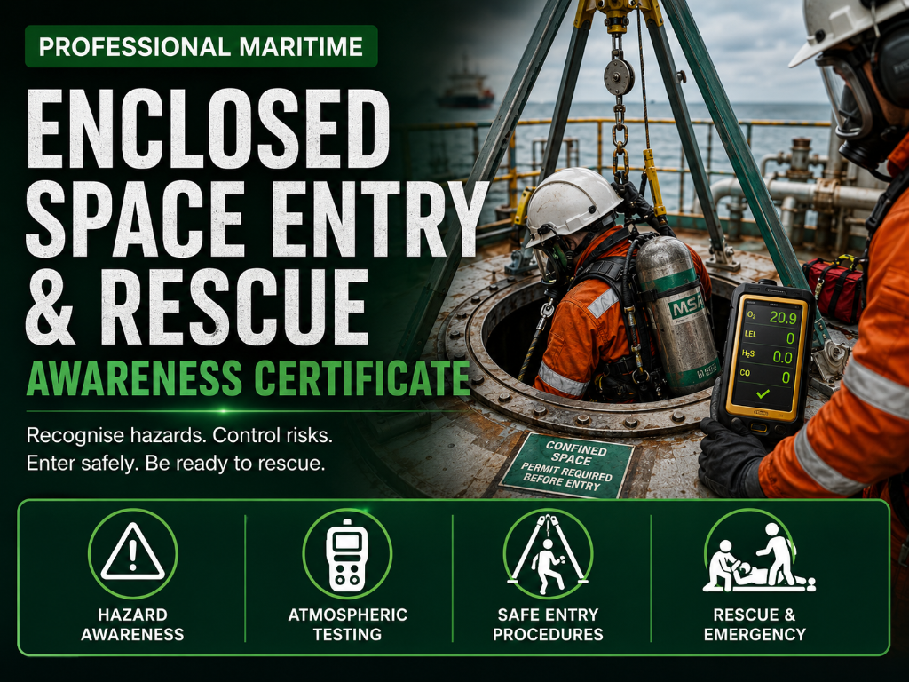 Enclosed Space Entry & Rescue Awareness Certificate