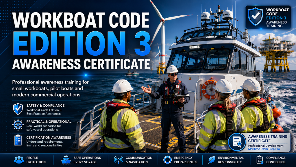 Workboat Code Edition 3 Awareness Certificate