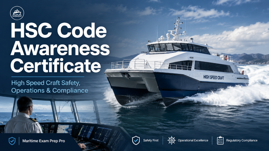 HSC Code Awareness Certificate