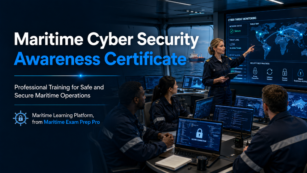 Maritime Cyber Security Awareness Certificate