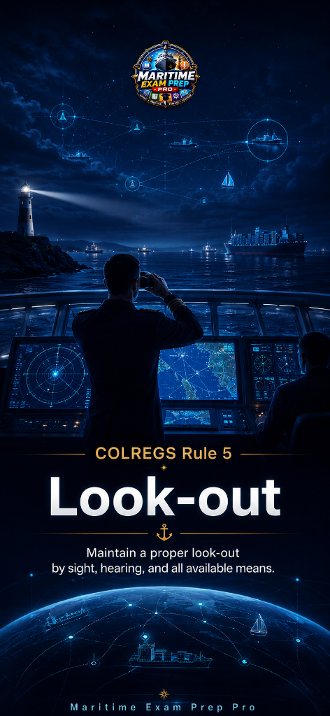 COLREGS Rule 5 — Look-out