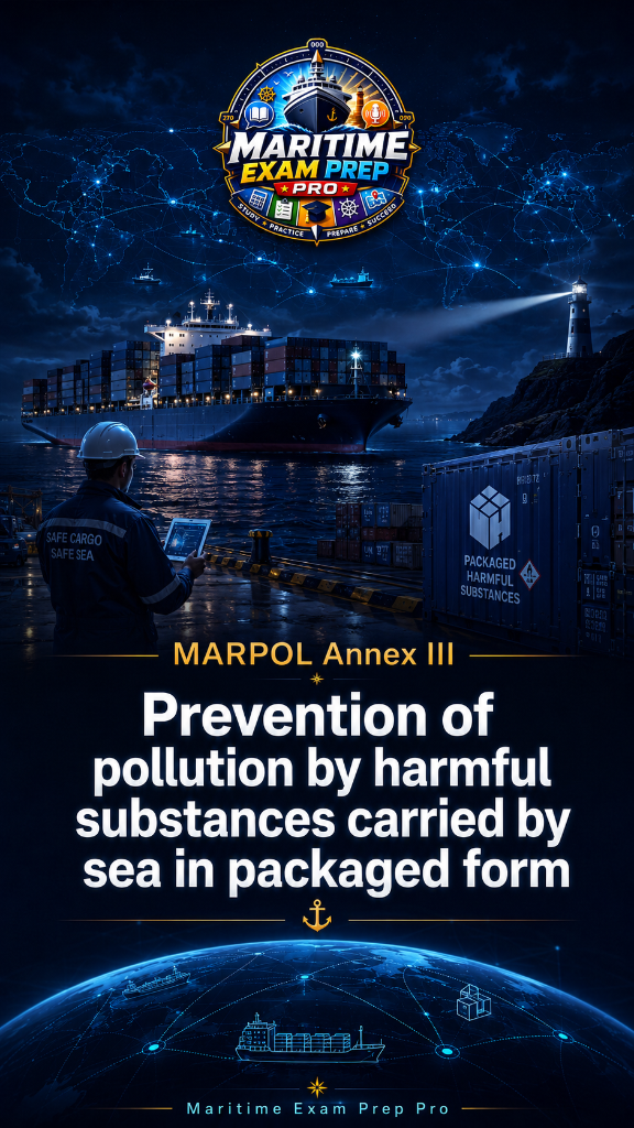 MARPOL Annex III — Harmful Substances in Packaged Form