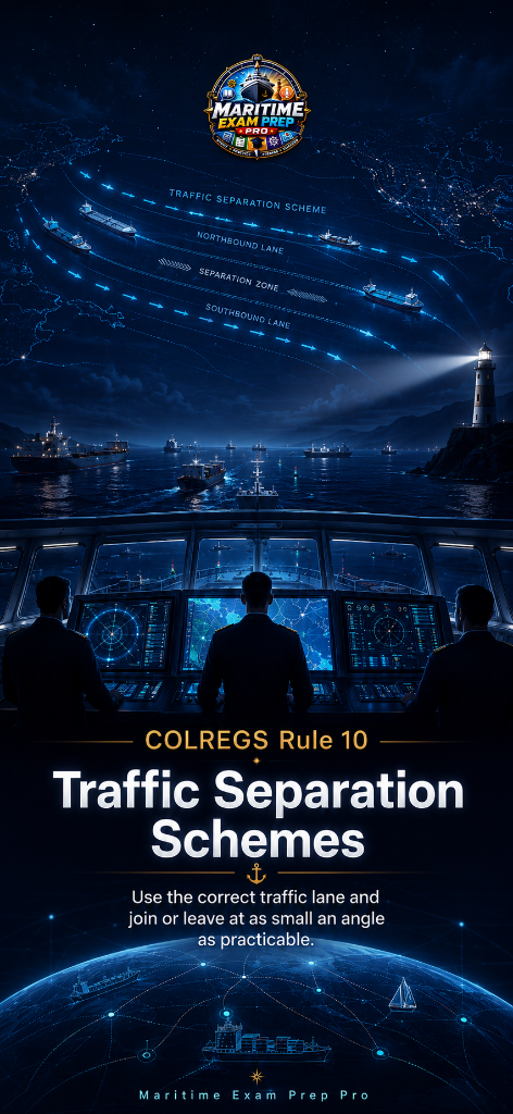 COLREGS Rule 10 — Traffic Separation Schemes