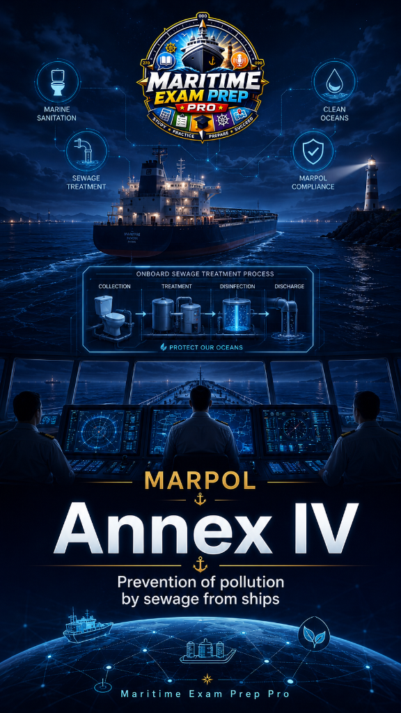 MARPOL Annex IV — Prevention of Sewage Pollution