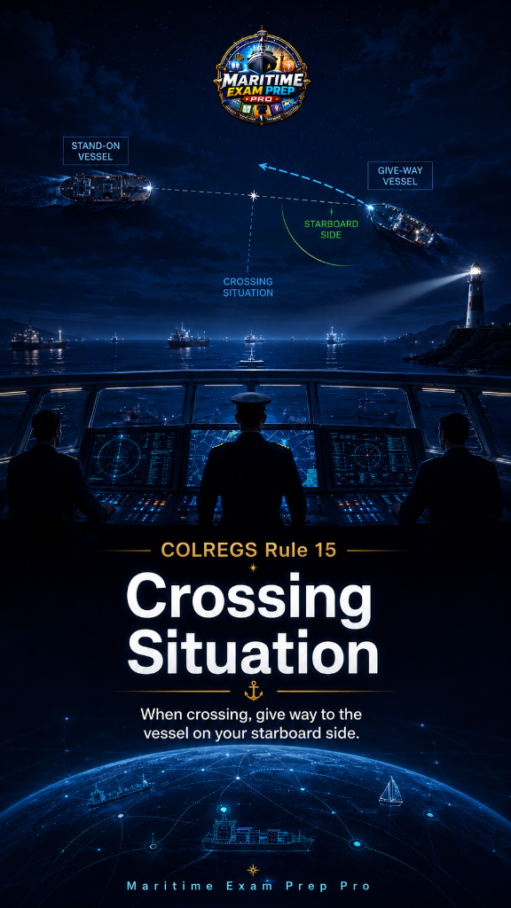 COLREGS Rule 15 — Crossing Situation