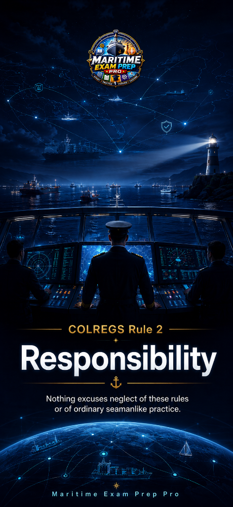 COLREGS Rule 2 — Responsibility