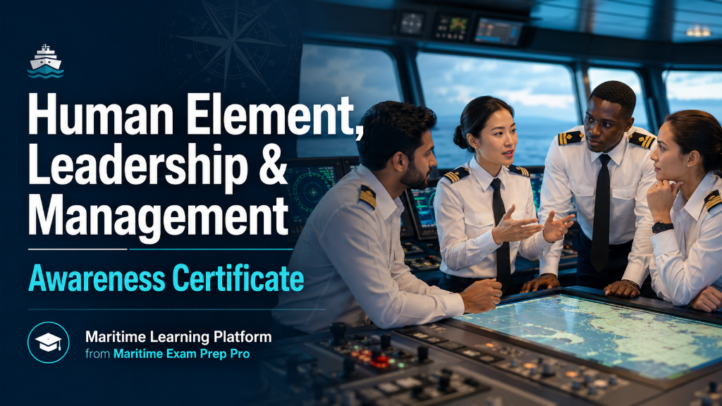 Human Element, Leadership & Management Awareness Certificate