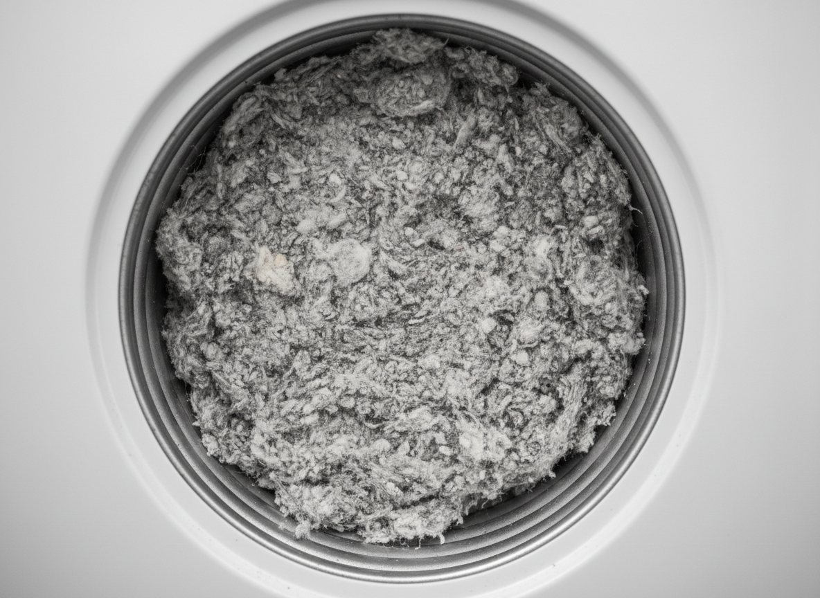 Dryer Vent before cleaning