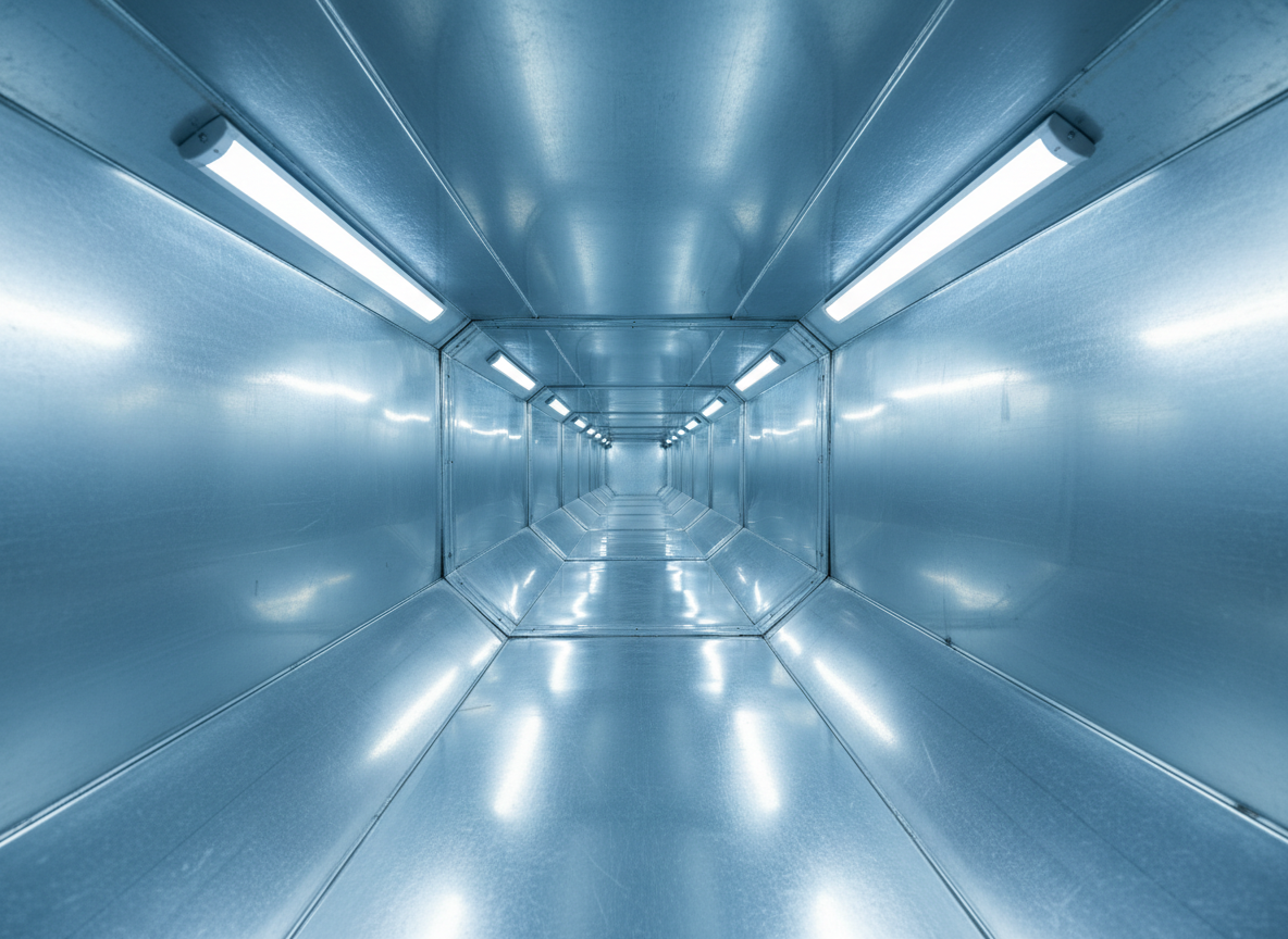 Air Duct System after cleaning