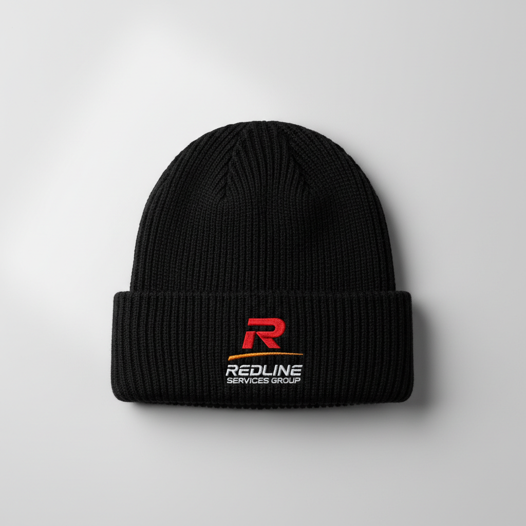 Redline Beanie (Embroidered R)