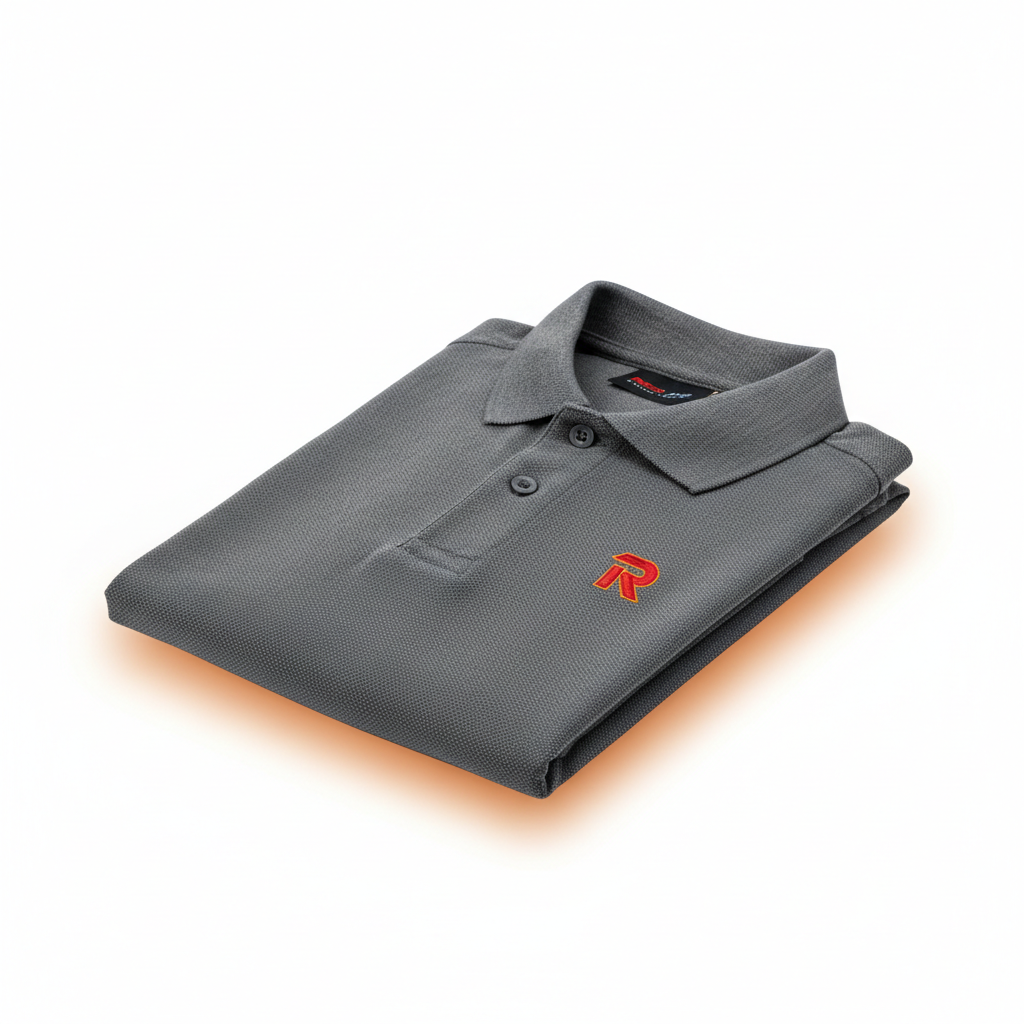 Redline Cleaning Polo — Embroidered R (Professional) 5