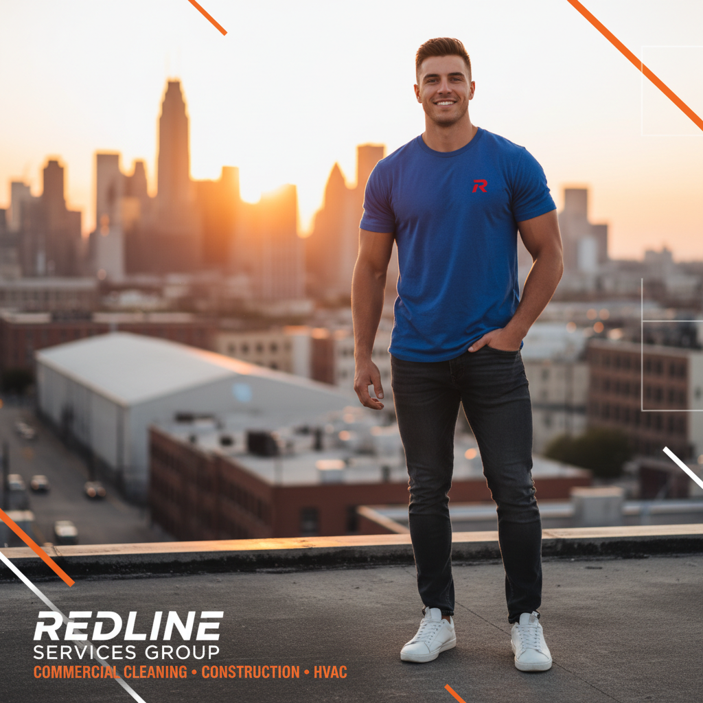 Redline Classic T-Shirt — Small R Logo (Lifestyle) 5