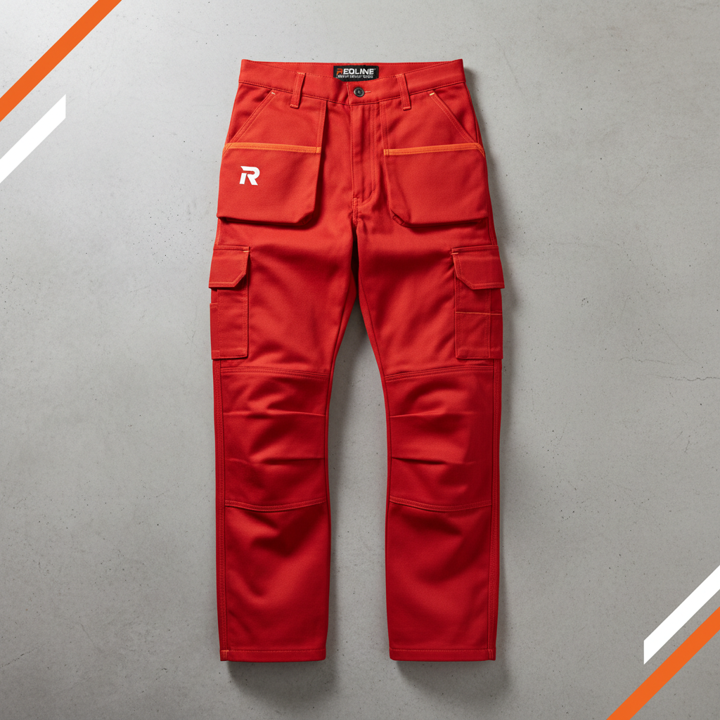 Redline Cargo Work Pants (R Logo) 3