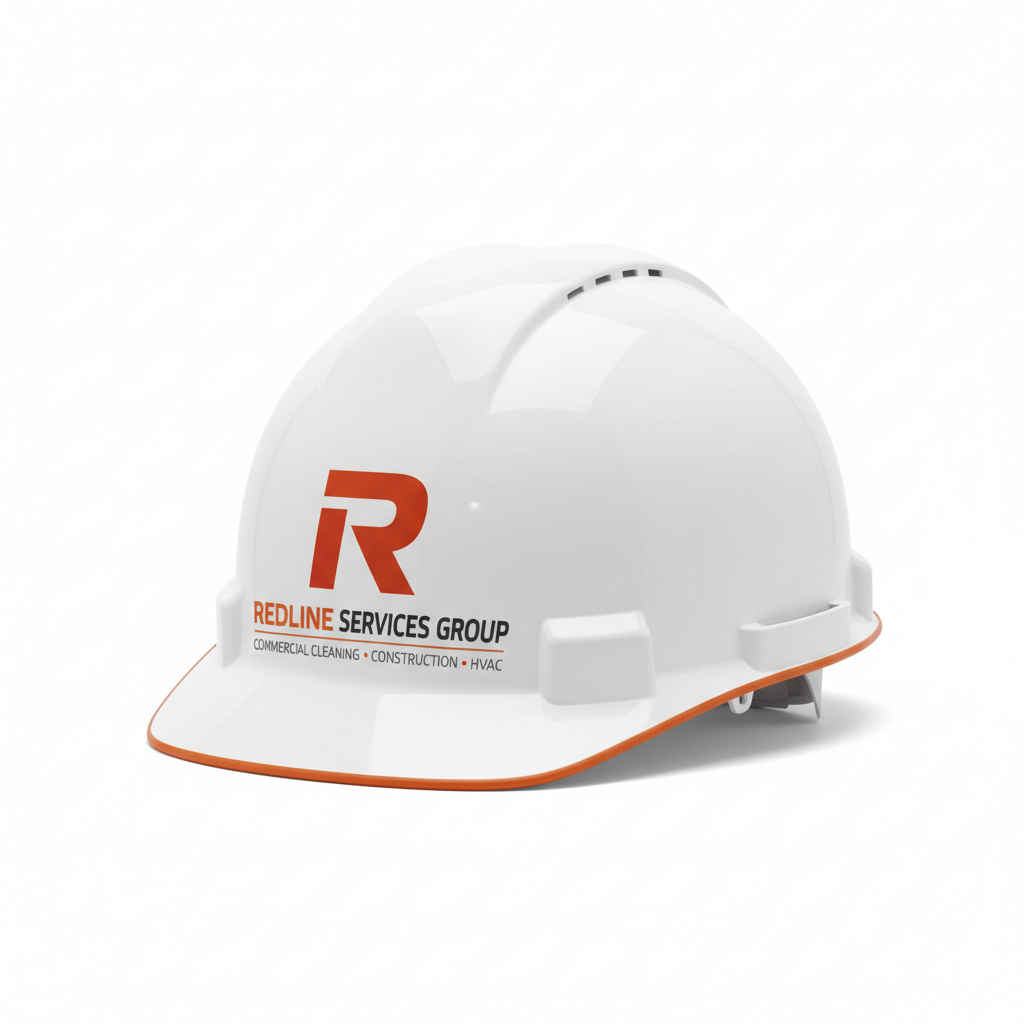 Redline Hard Hat — Yellow (R Logo)