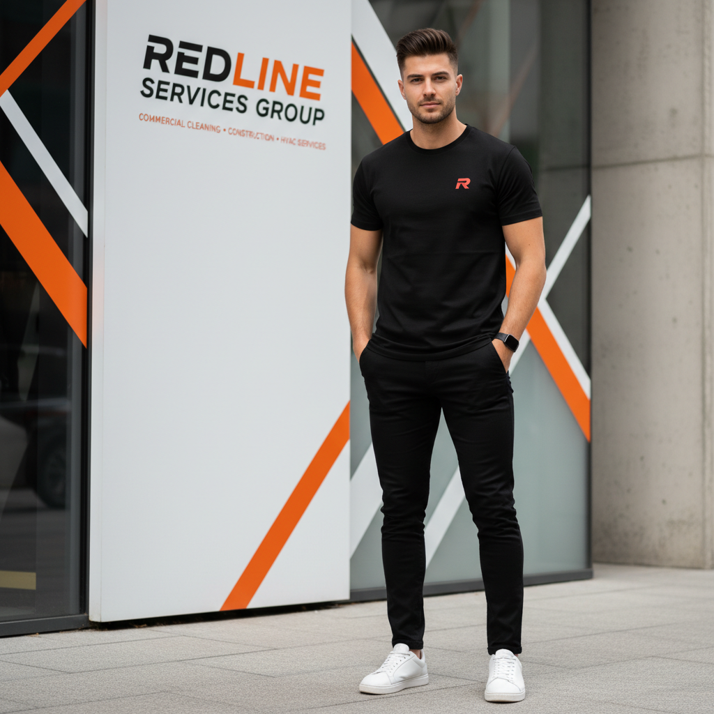 Redline Classic T-Shirt — Small R Logo (Lifestyle)