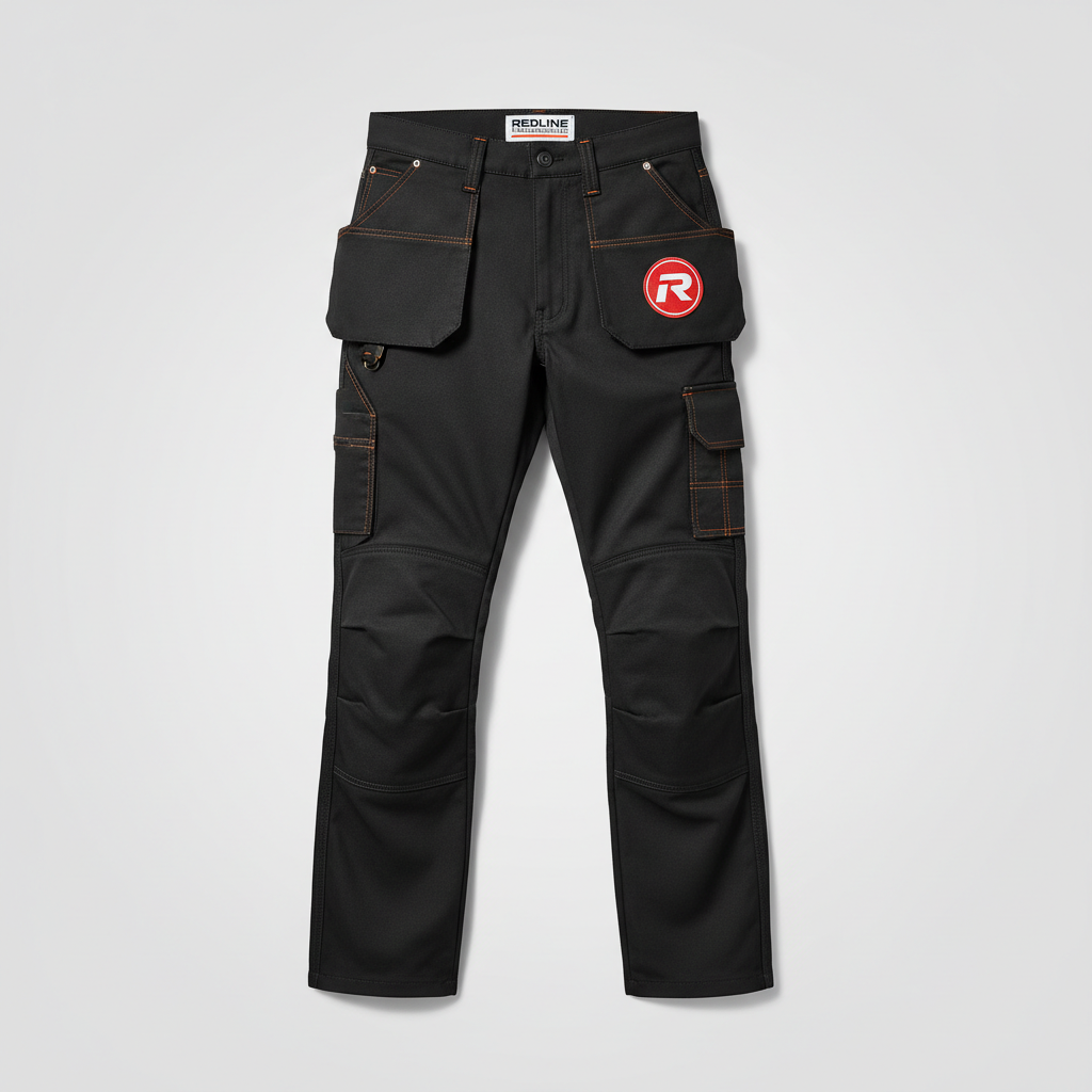 Redline Cargo Work Pants (R Logo)
