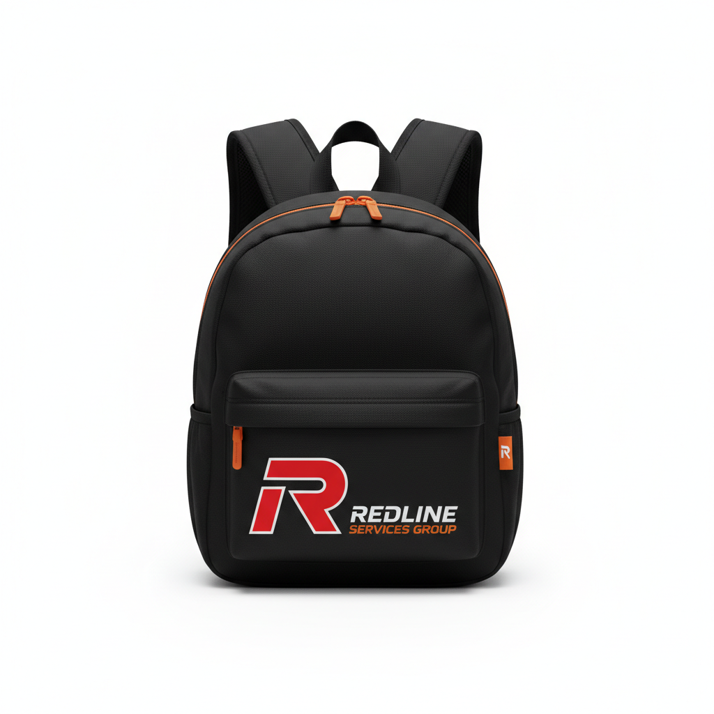 Redline Kids Backpack (R Logo)