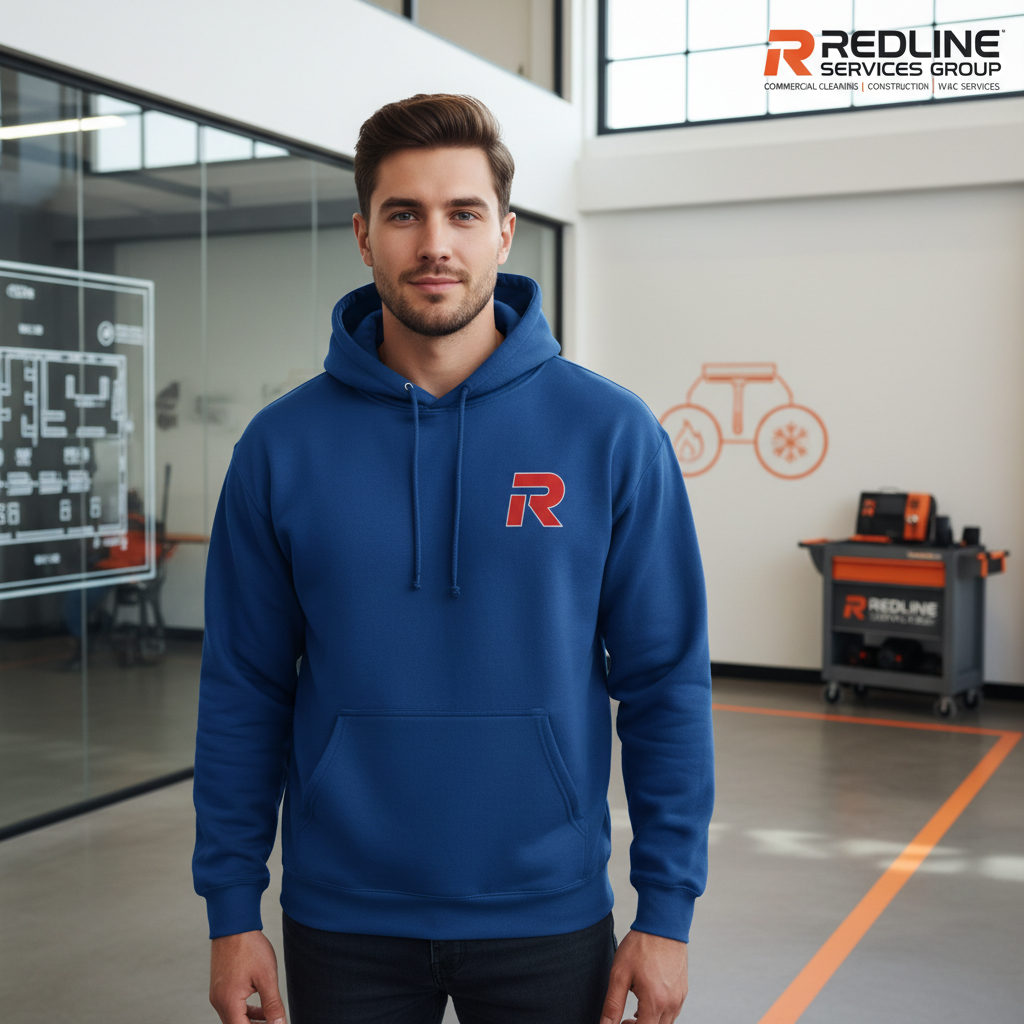Redline Heavyweight Hoodie (R Logo) 5