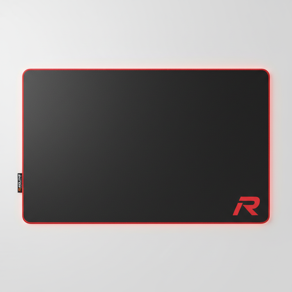 Redline Desk Mat/Mouse Pad XL (R Logo)