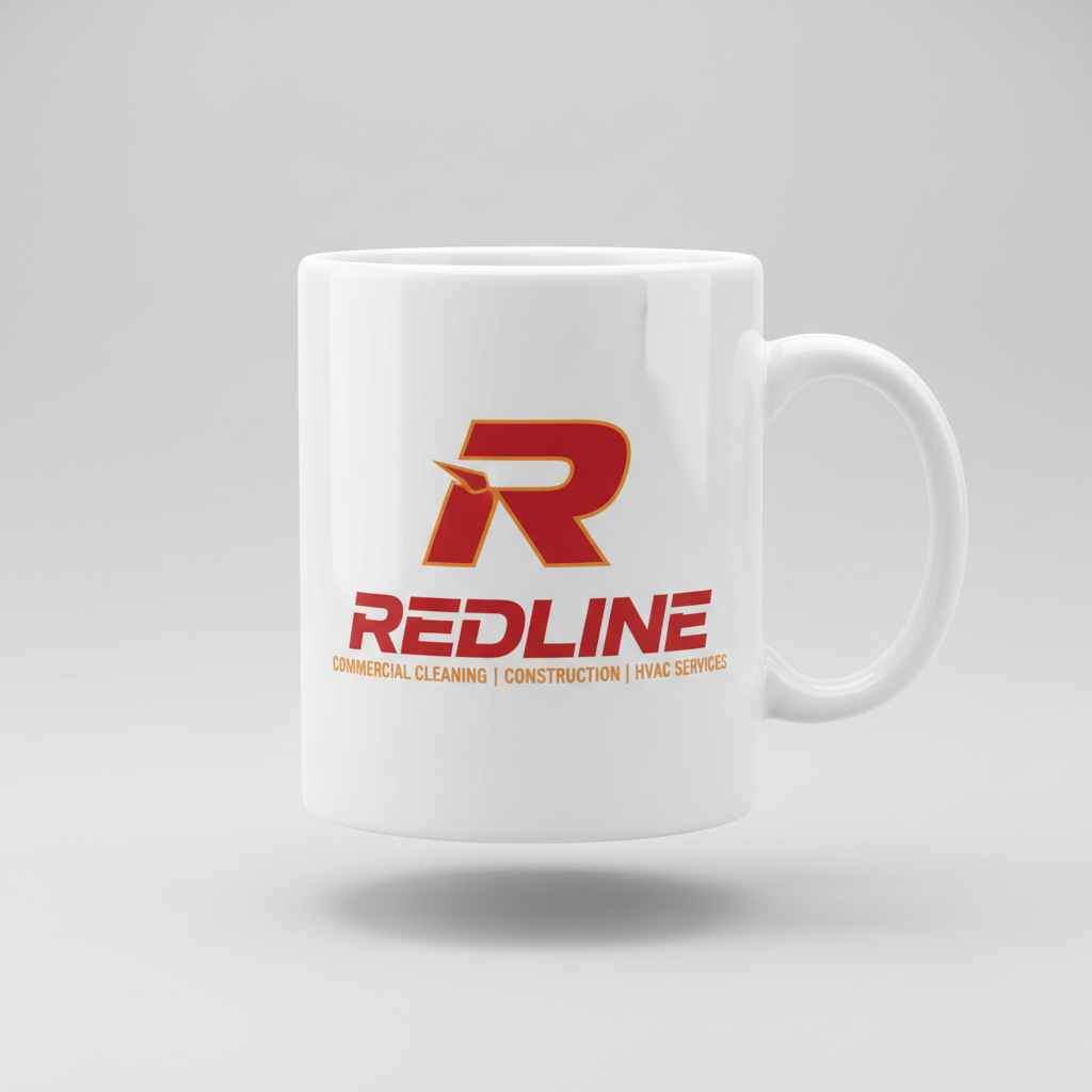 Redline Ceramic Coffee Mug (R Logo) 2