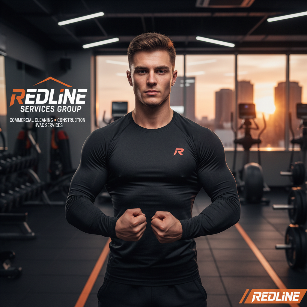 Redline Dry-Fit Compression Long Sleeve — Men's (R Logo) 2