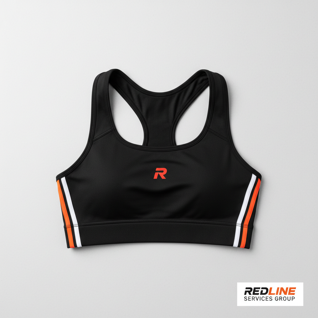 Redline Women's Sports Bra (R Logo)