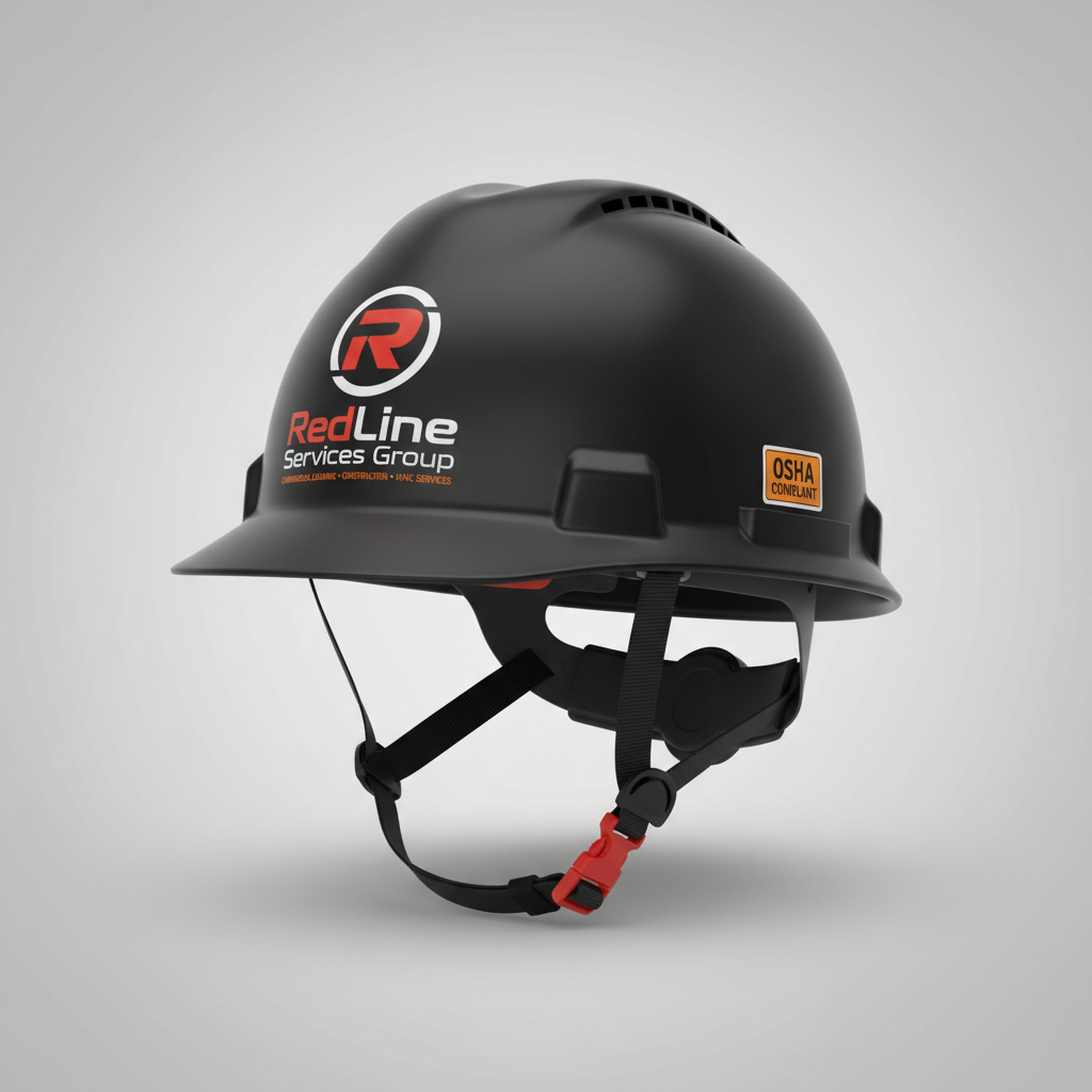 Redline Hard Hat (R Logo) 3
