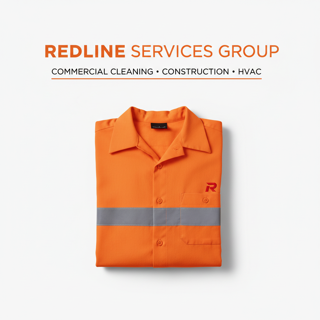 Redline Hi-Vis Safety Short Sleeve — Orange (Reflective)