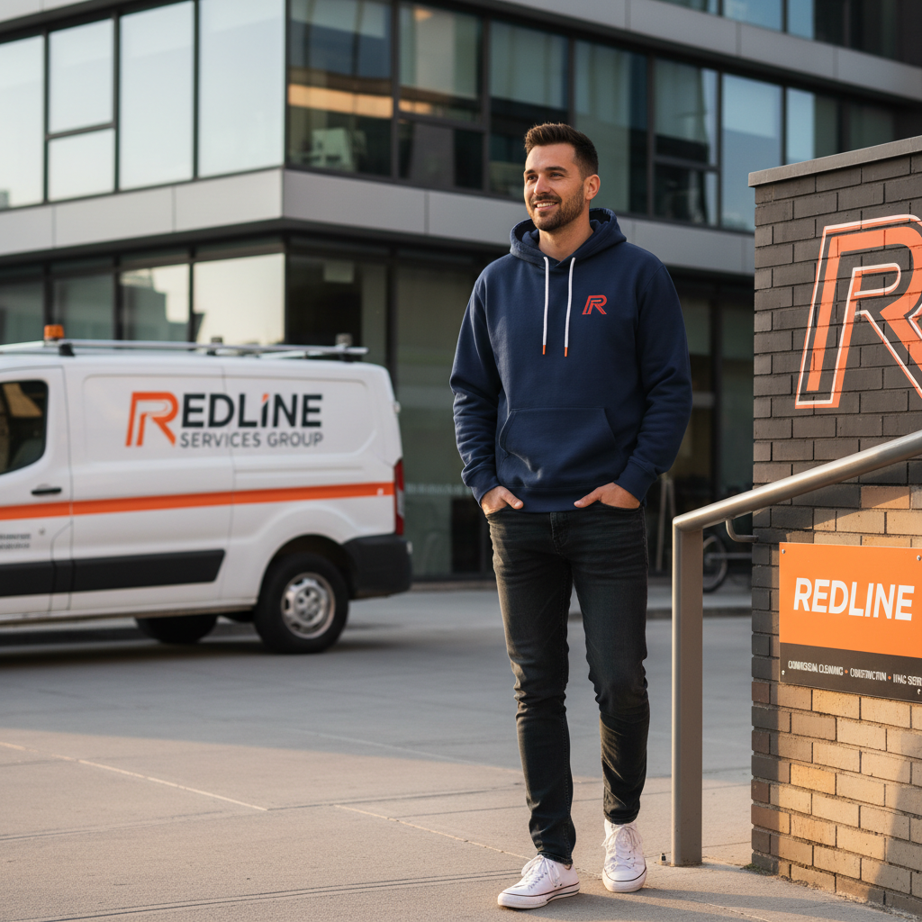 Redline Heavyweight Hoodie (R Logo) 4