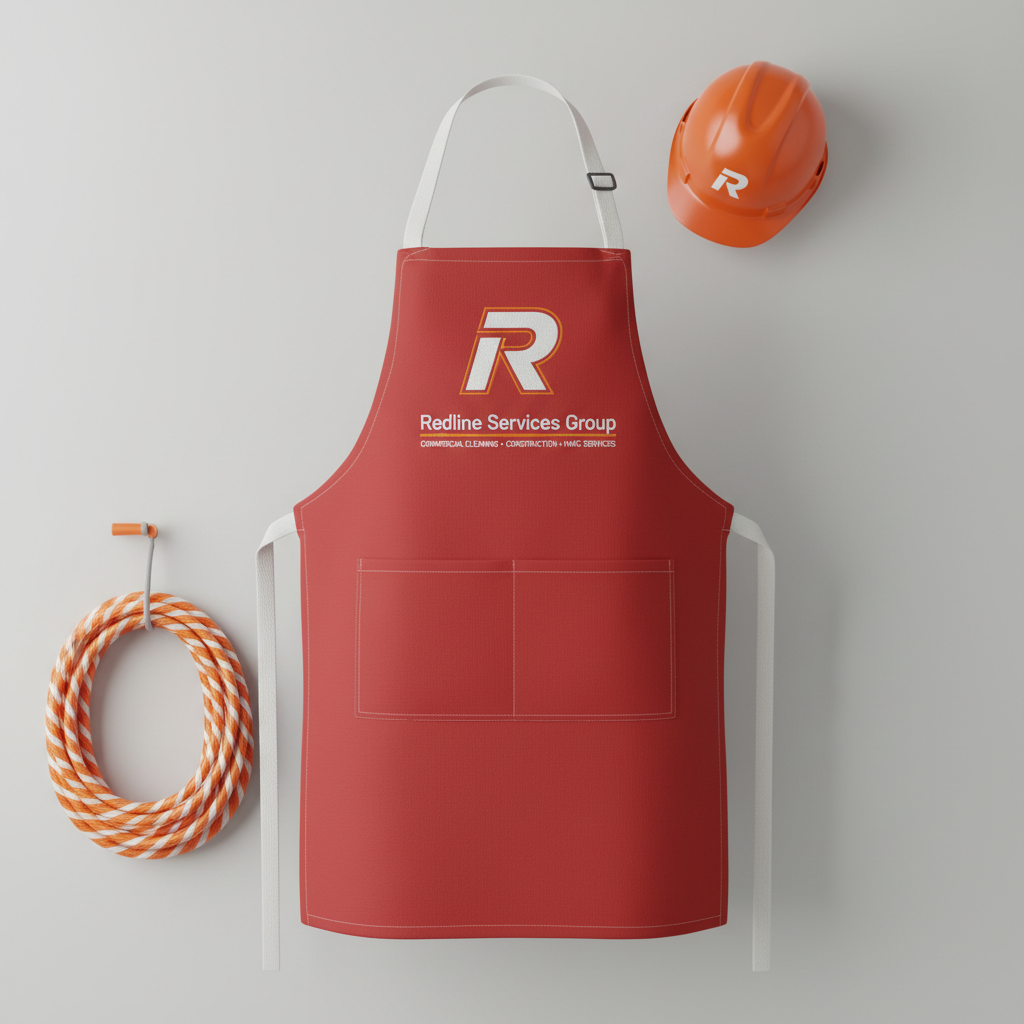 Redline Cleaning Apron (R Logo) 3