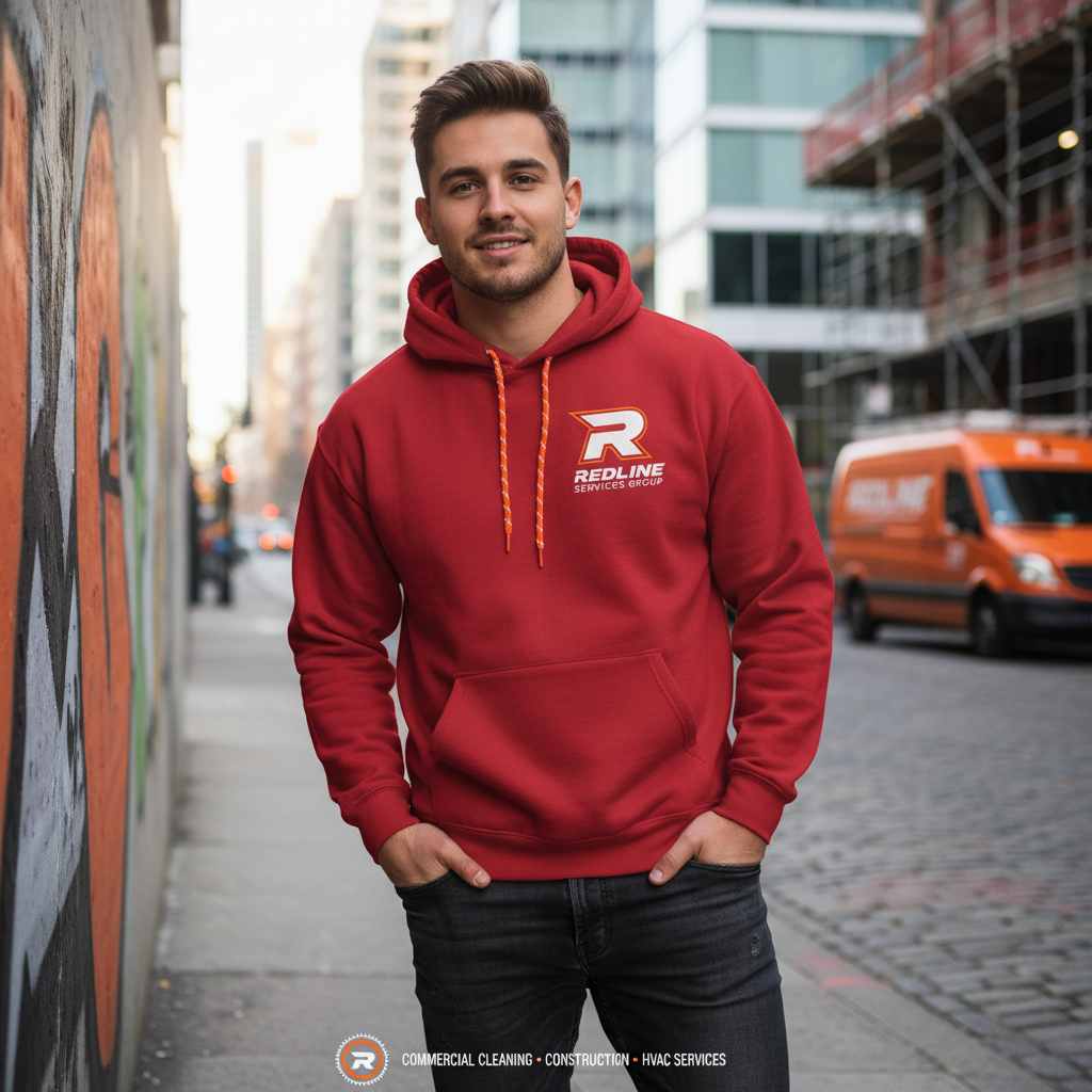 Redline Heavyweight Hoodie (R Logo) 3