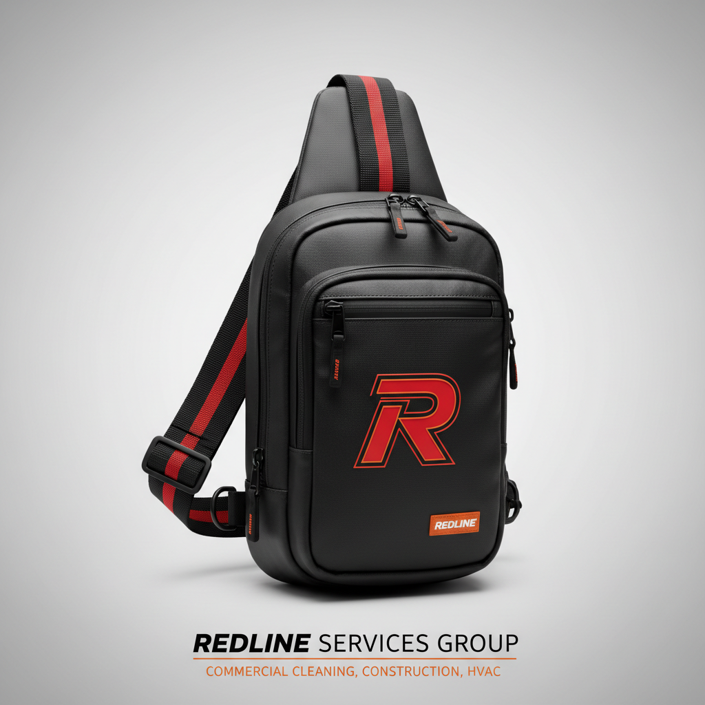 Redline Sling Bag/Crossbody (R Logo)