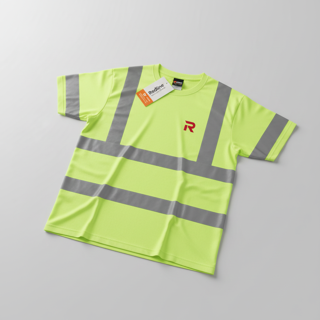 Redline Hi-Vis Safety T-Shirt (R Logo)