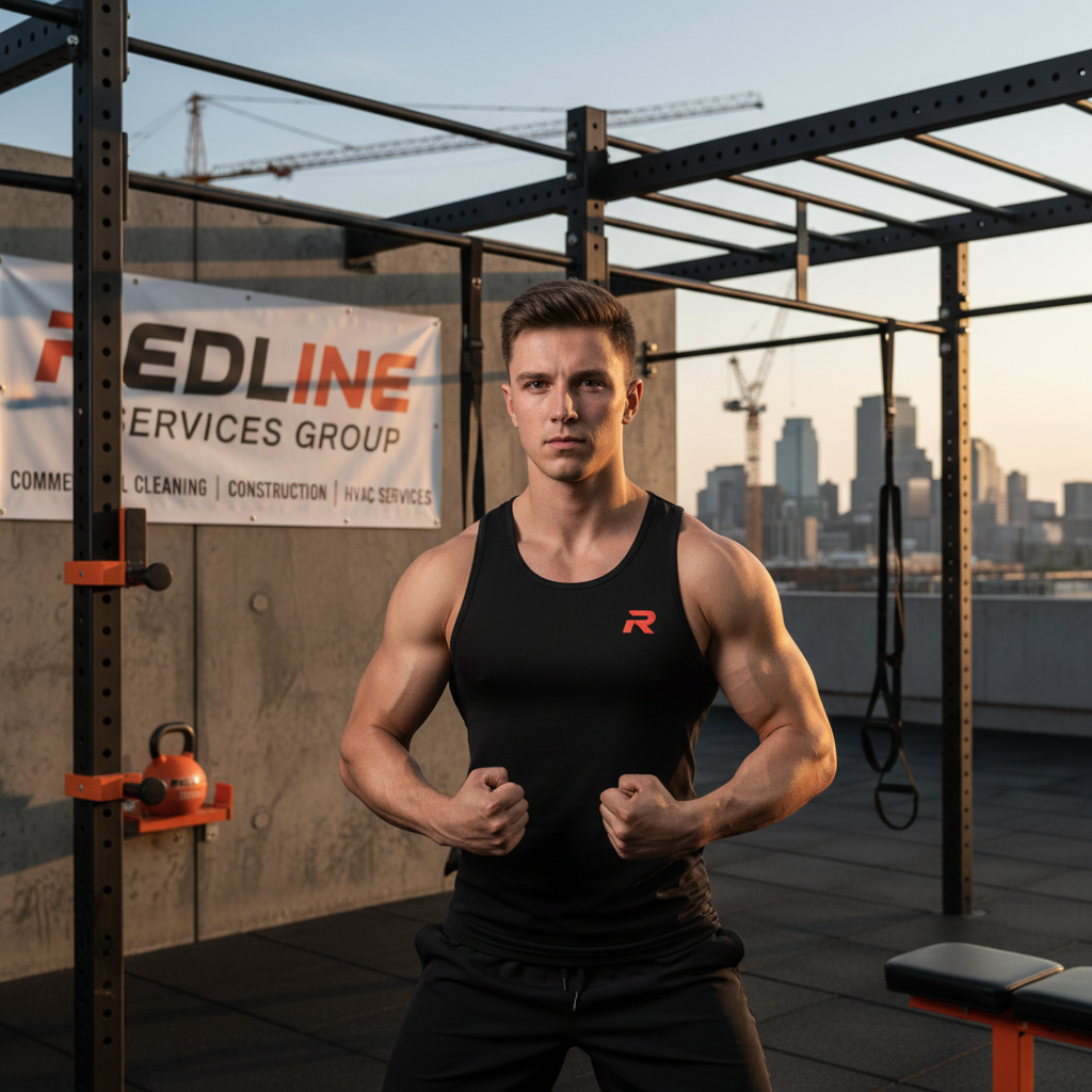 Redline Dry-Fit Athletic Tank — Men's (R Logo) 2