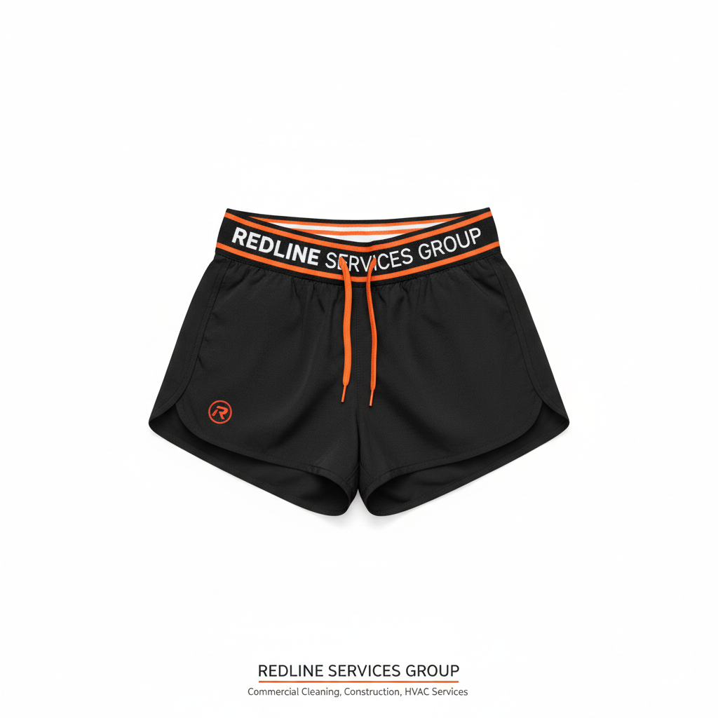 Redline Women's Athletic Shorts (R Logo)