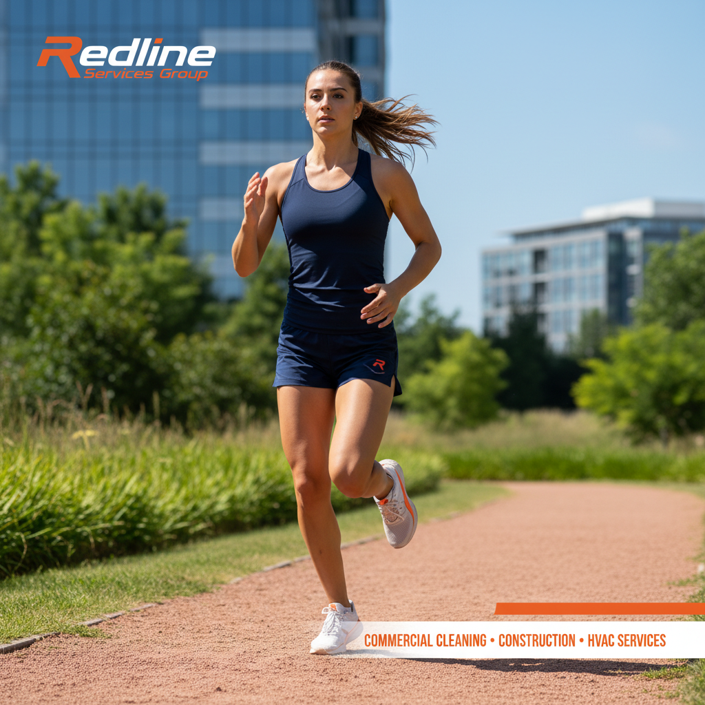Redline Dry-Fit Running Shorts — Women's (R Logo) 2