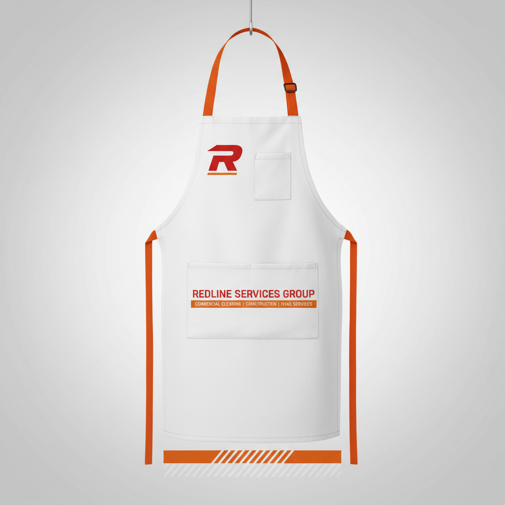 Redline Cleaning Apron (R Logo) 2