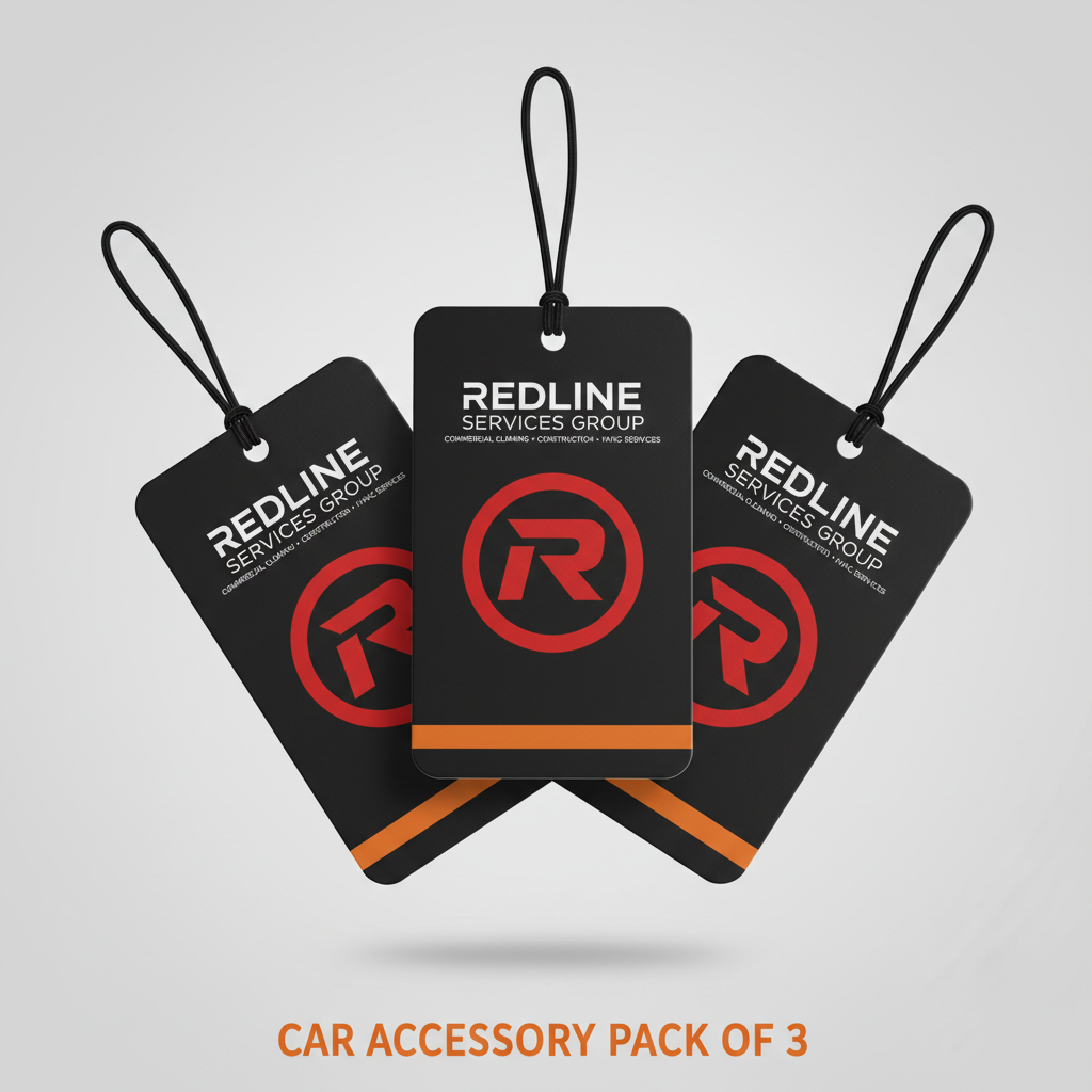 Redline Car Air Freshener 3-Pack (R Logo)