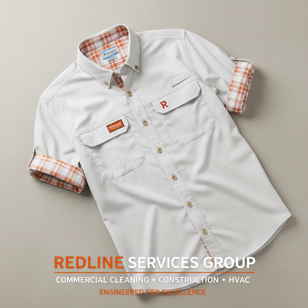 Redline Columbia-Style Button Down — Men's (R Logo) 2