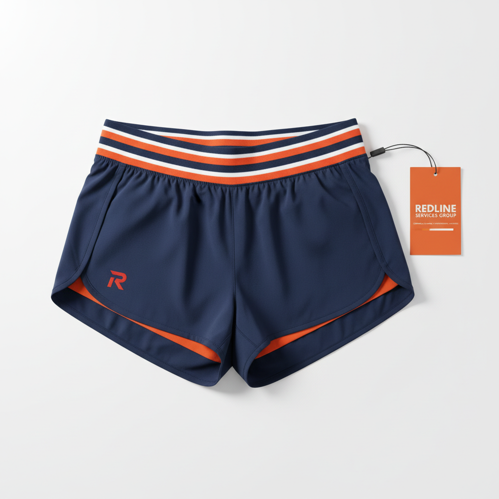 Redline Dry-Fit Running Shorts — Women's (R Logo)